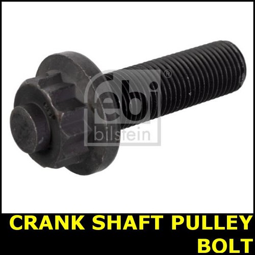 Crankshaft pulley bolt front - bolt,