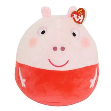 TY SQUISH A BOO 14" LARGE PEPPA PIG CUSHION PILLOW SOFT TOY