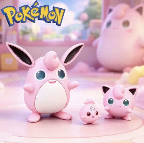 Pokemon jigglypuff figure set - pokemon,