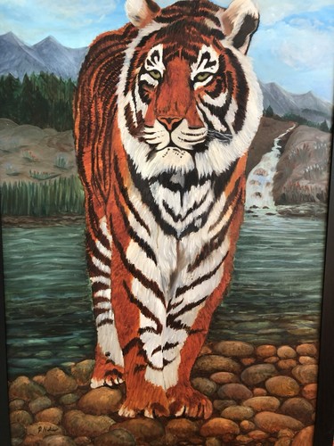 Original signed oil painting - original,