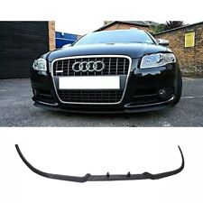 For Audi A4 B7 S4 Cupra R Style Front Bumper Splitter Lip 3pcs Matte Black ABS