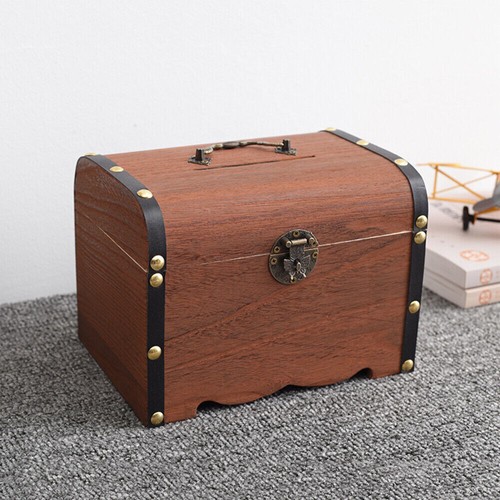Vintage treasure chest storage - treasure,