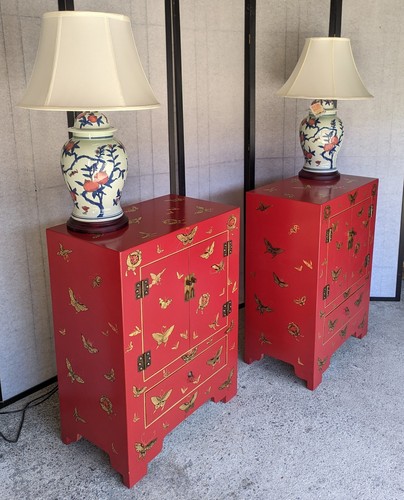 Pair 20th century red - of,