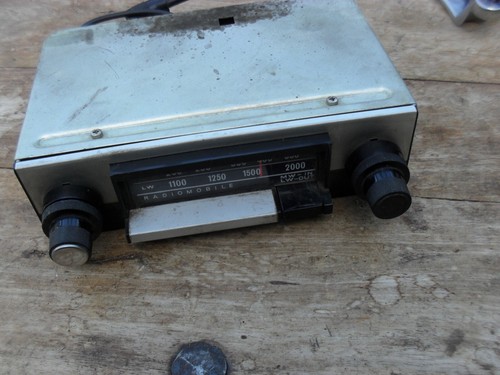 Vintage radiomobile car radio - vintage,