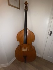 Andreas Zeller Double Bass 1980s Vintage 3/4 COLLECTION ONLY