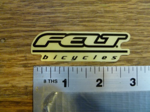 Felt bikes print blk clear - felt,