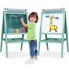 Wooden Kids Easel–Blackboard