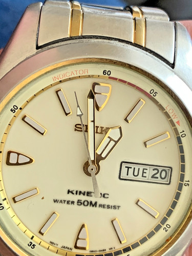 Seiko kinetic 5m63 - seiko,