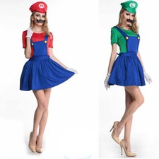 Women Adult Super Mario and