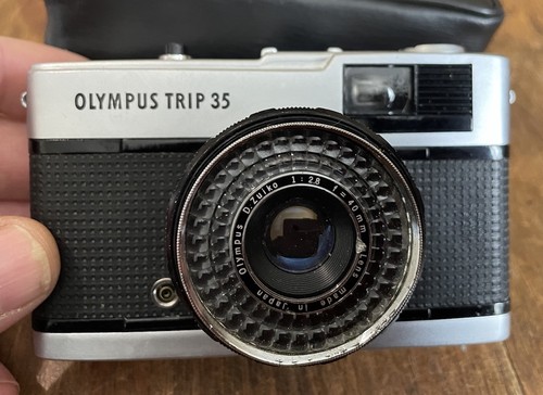 Vintage olympus trip film - olympus,