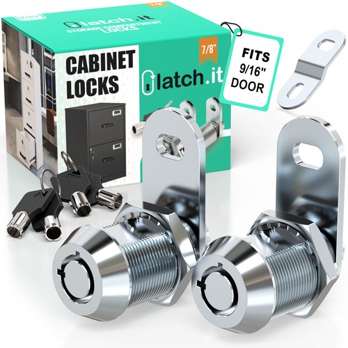 Cabinet lock pack - 2-pack, |