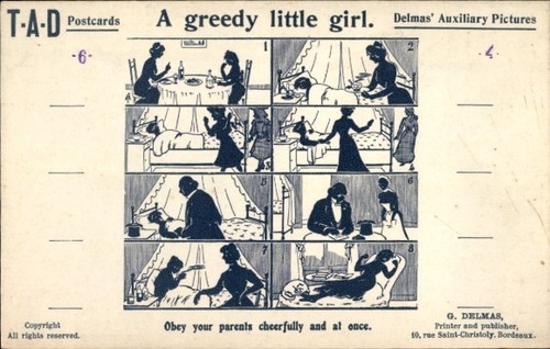 Artist postcard greedy - artist,