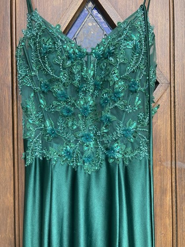 Prom dress size green - prom, 4-6