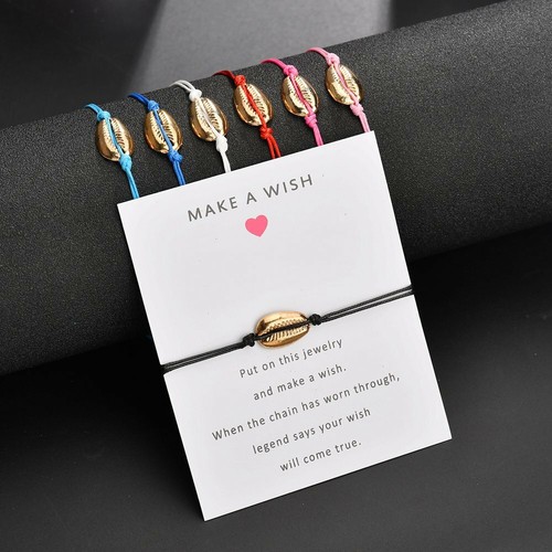 Make wish bracelet - wish, rope
