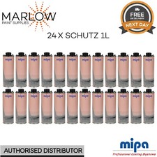24 X MIPA SCHUTZ UNDER SEAL UNDERBODY RUST PROTECTION PROTECTOR BLACK 1L