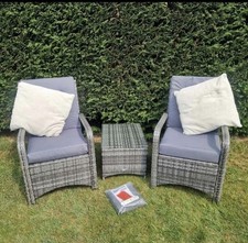 BNIB Grey Mixed Rattan Garden