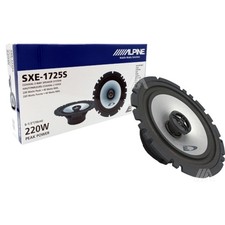 Alpine Altoparlante Singolo 1 Pezzo SXE-1725S per Auto 2Vie Coassiale 165mm 220W