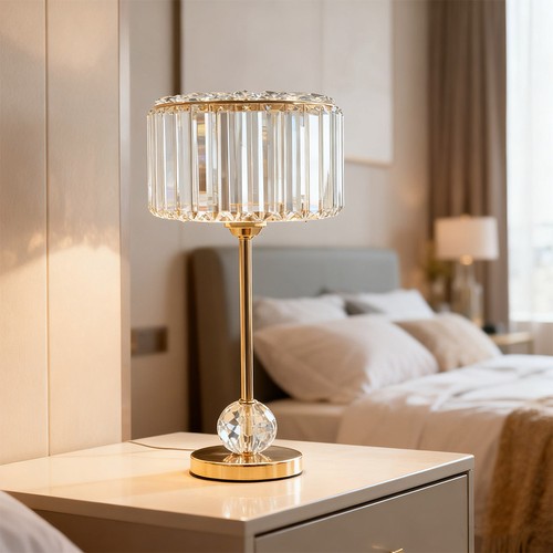 Glam gold crystal - column, table