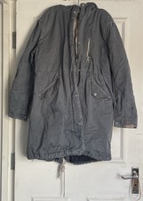 H&M Men’s Grey Hooded Coat
