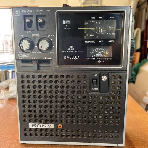 Sony icf 5500a sw 3band - sony,