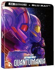 Ant-Man And The Wasp: Quantumania 4K + Blu Ray Steelbook + Card Italian Release