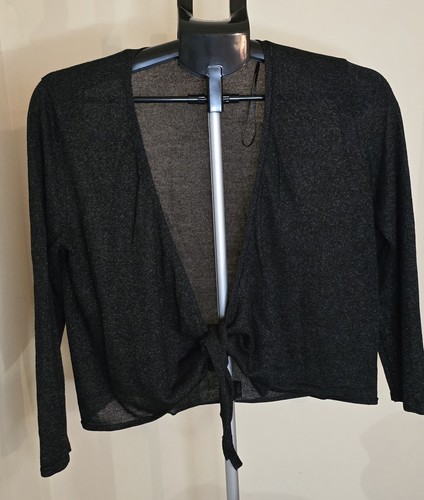 Black silver fine knit - m&co,