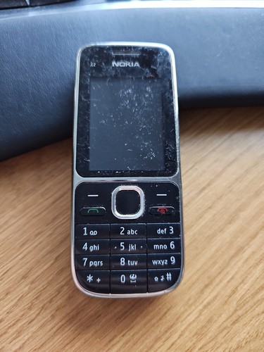 Nokia black orange - c2-01,