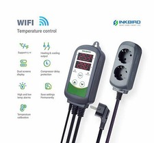 Inkbird Wifi Temperature Controller Thermostat Heating Cooling Remote Control Incubation