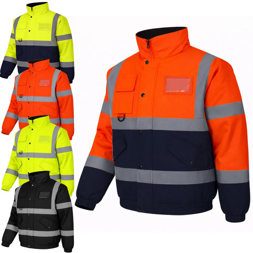 Vis bomber jacket padded - vis,
