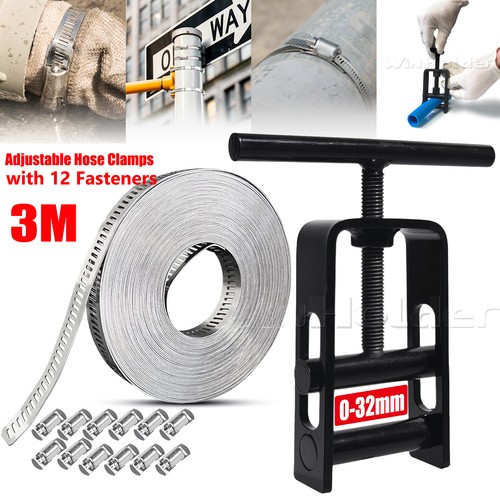Steel hose clamp - clamp, kit