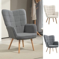 Modern Bedroom Chair with Wood