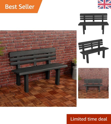 Durable plastic seater - plastic, 2-seater