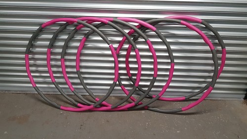 Job lot hula hoops - job, 6x