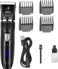 Professional Cordless Pet Dog Clippers Grooming Paw Low Trimmer Grooming Tool