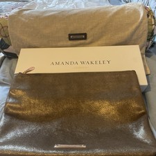 Amanda Wakeley Clutch Rose