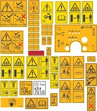 Mecalac Dumper Safety Decals