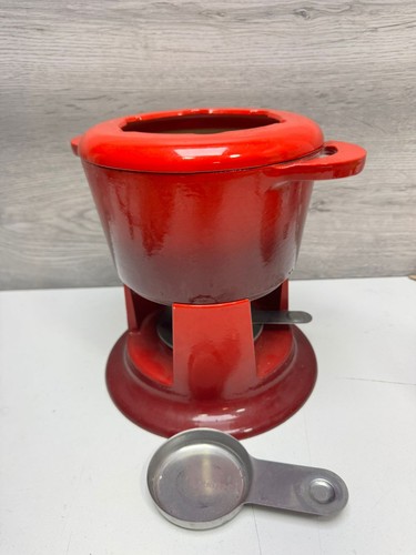 Creuset red enameled cast - red,