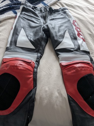 Men leather motorcycle - men's,