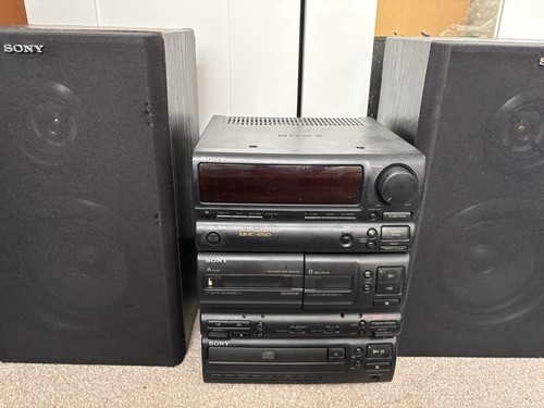 Vintage sony mhc 650 fi - sony, mhc-650
