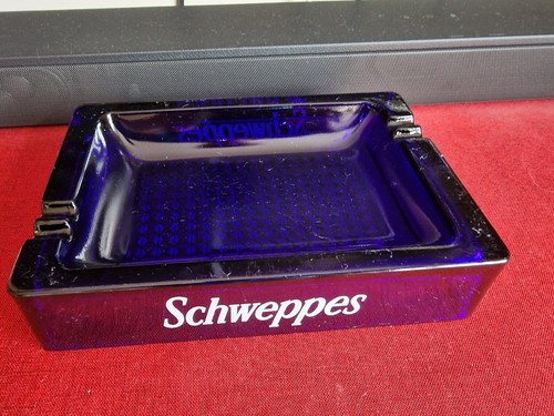 Vintage ashtray cobalt - ashtray, blue