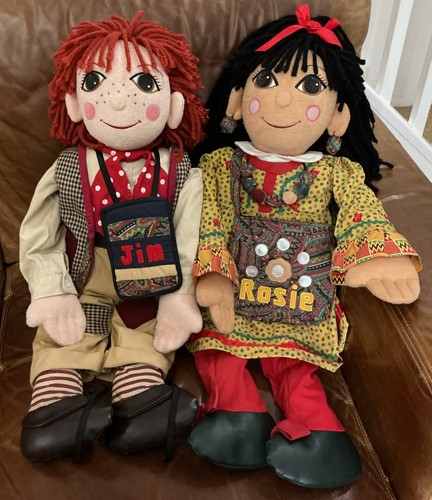 Rosie jim rag dolls - &,