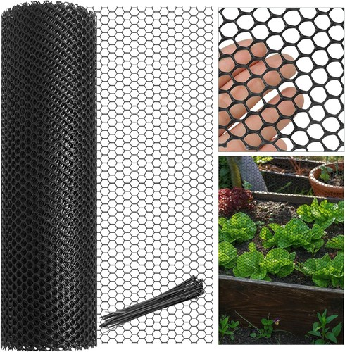 Chicken wire mesh roll with - wire,