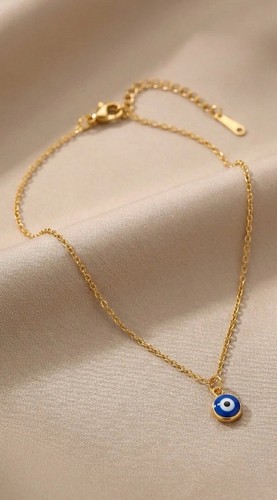 Evil eye handmade necklace - evil,