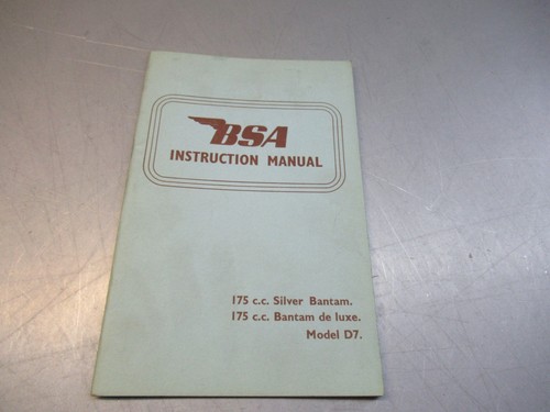 Bsa 175 silver bantam luxe - silver,
