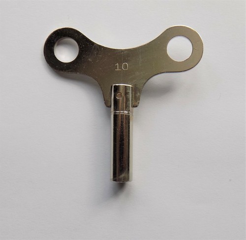 New steel winding clock key - new,
