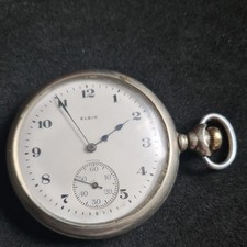 Vintage silveroid gents Elgin