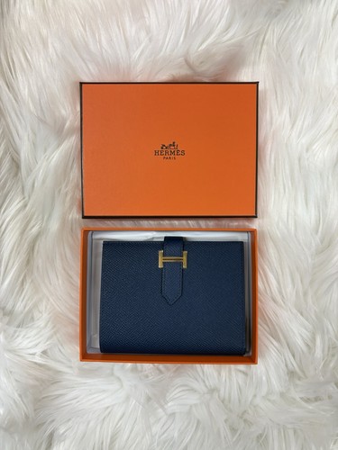 Hermes bearn wallet - bearn, chèvre