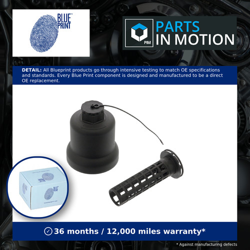 Oil filter cap adbp990003 blue - adbp990003,