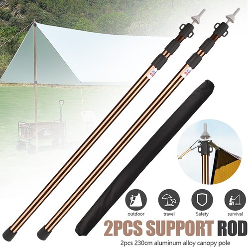 Pack telescopic tent poles - telescopic,