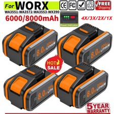 2X 1X For Worx 20V Li-Ion
